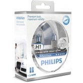 Комлпект автоламп H1 Philips H1 12V- 55W (P14,5s) WhiteVision 